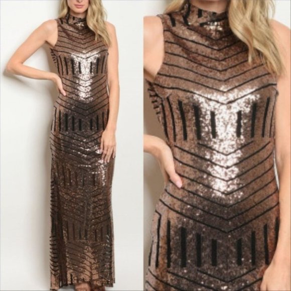 JULIA - Formal Dress Gown Sequin - Picture 3 of 4